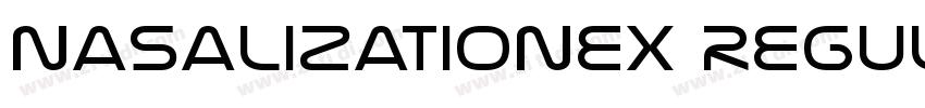 NasalizationEx Regul字体转换